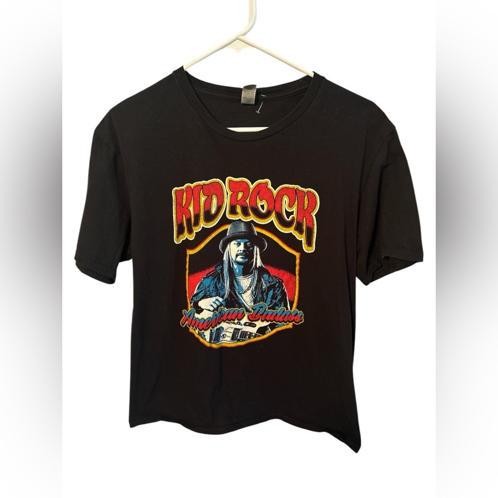 Kid Rock American Bada$$ Tour 2022 Graphic T-Shirt Size Large